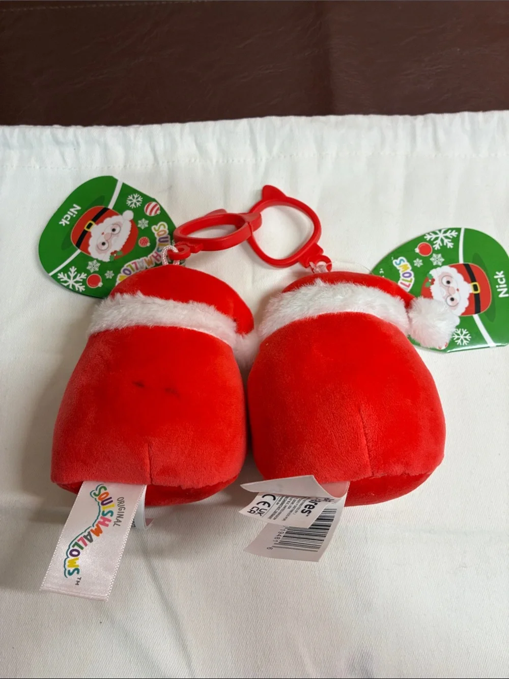 5 Christmas Squishmallows  Purse Charms/Ornaments